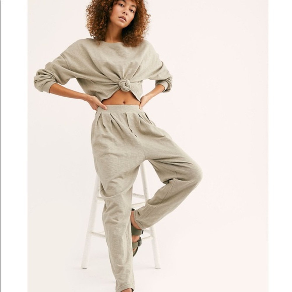 Free People Culver City Set Dried Plum S M